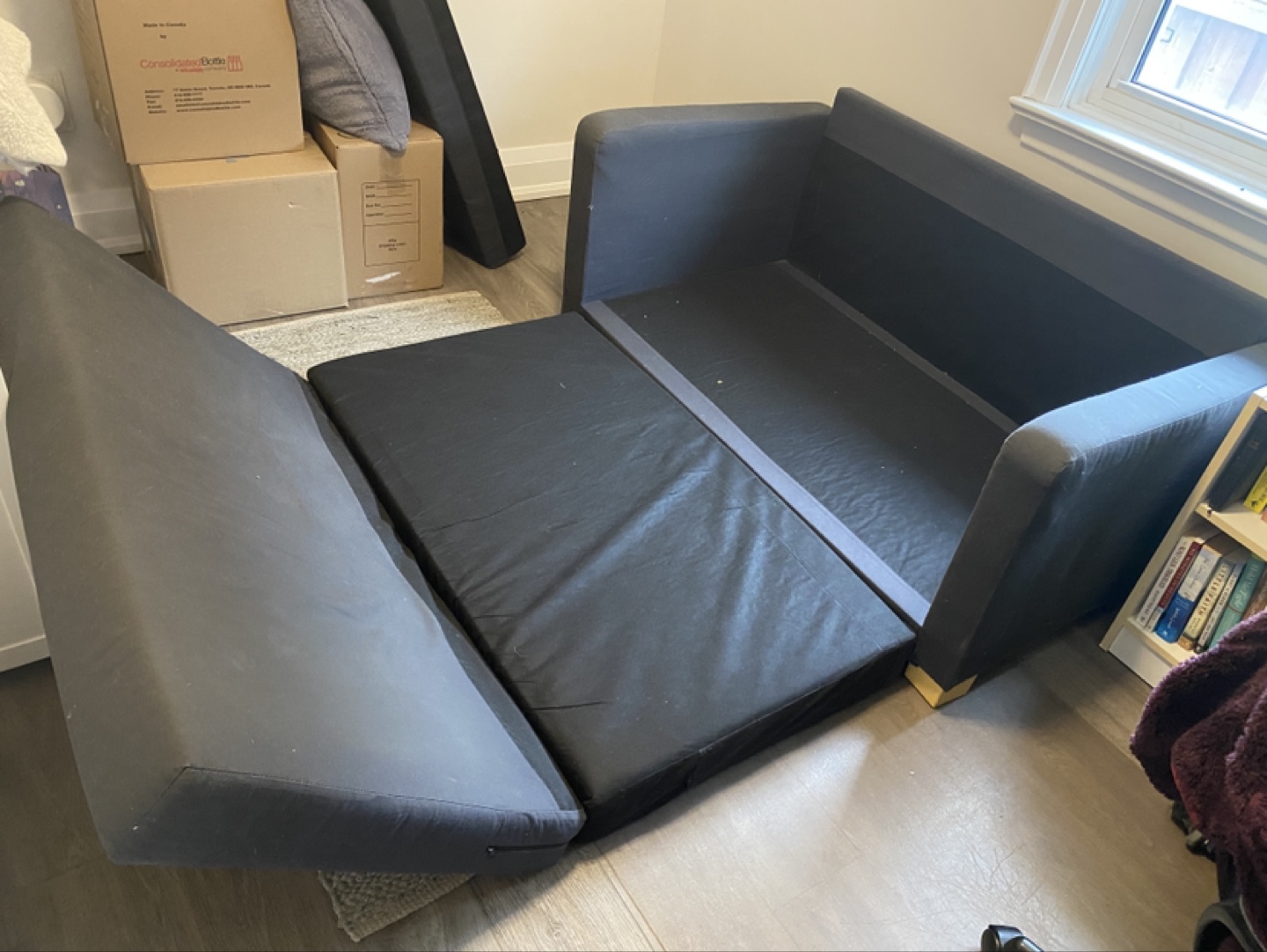 IKEA Sofa Bed - Dark Grey - photo 2