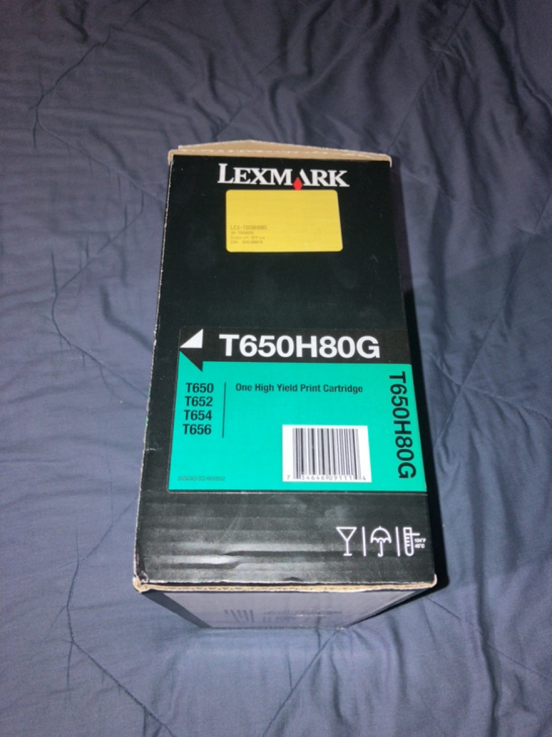 Lexmark High Yield Print Cartridge T650, T652, T654, T656 - photo 3