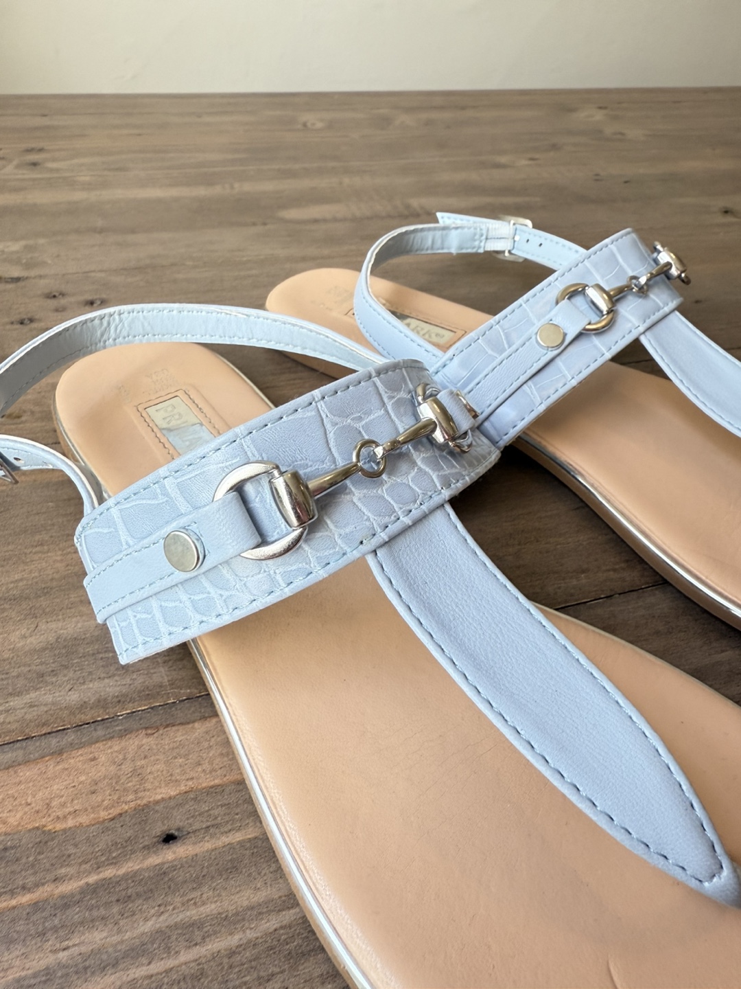 Women's Pale Blue Sandals 🩴 - photo 3