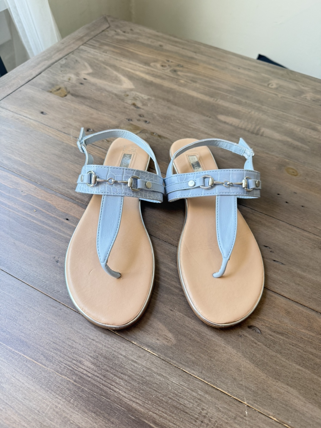 Women's Pale Blue Sandals 🩴