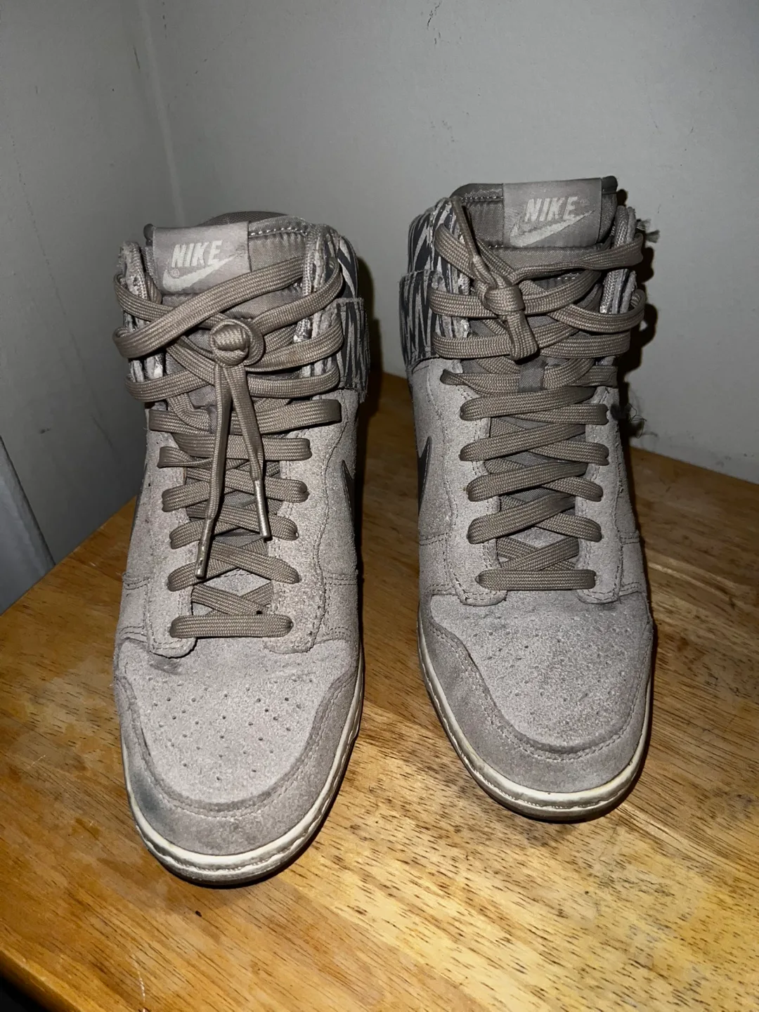 Nike Dunk Sky High Wedge Sneakers - Size US 8 image indicator(2)