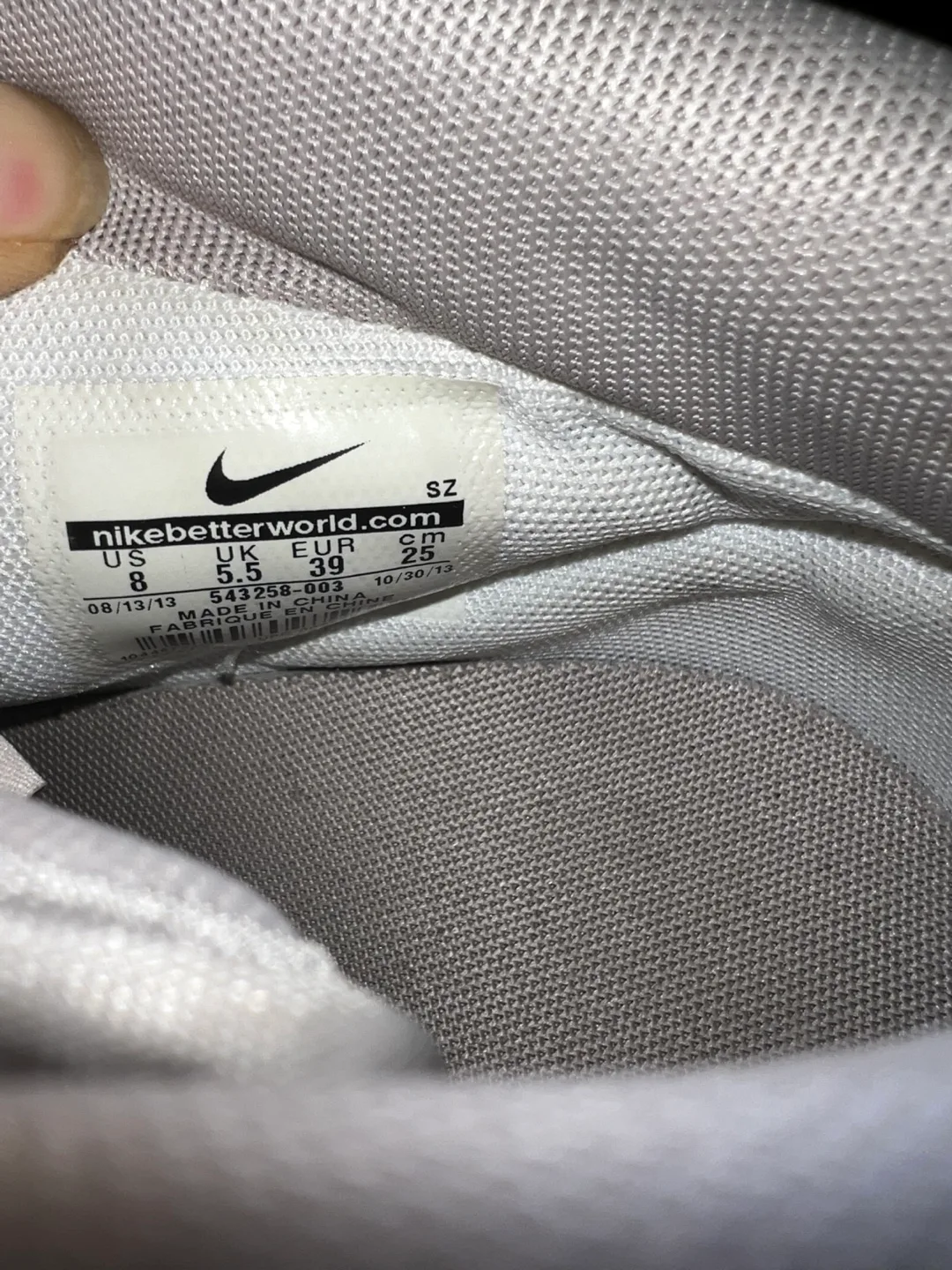 Nike Dunk Sky High Wedge Sneakers - Size US 8 image indicator(5)