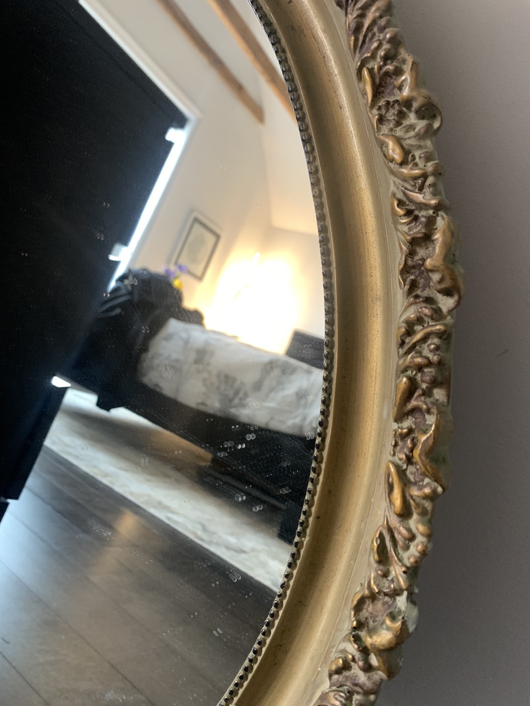 Ornate Round Mirror - photo 2
