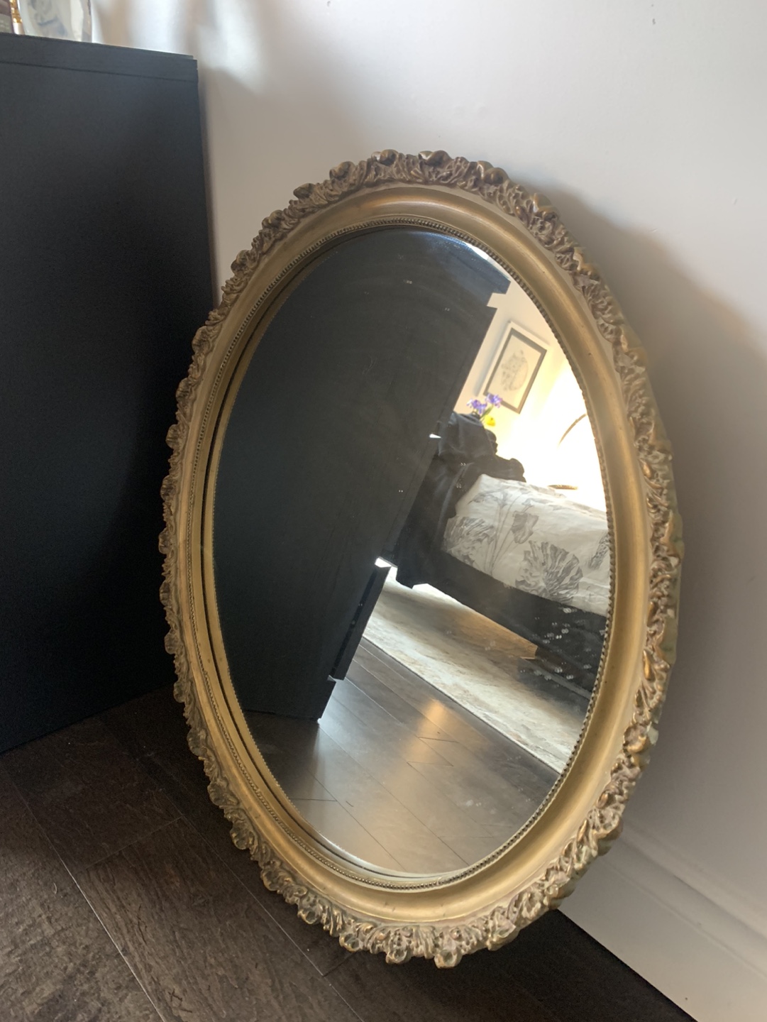 Ornate Round Mirror