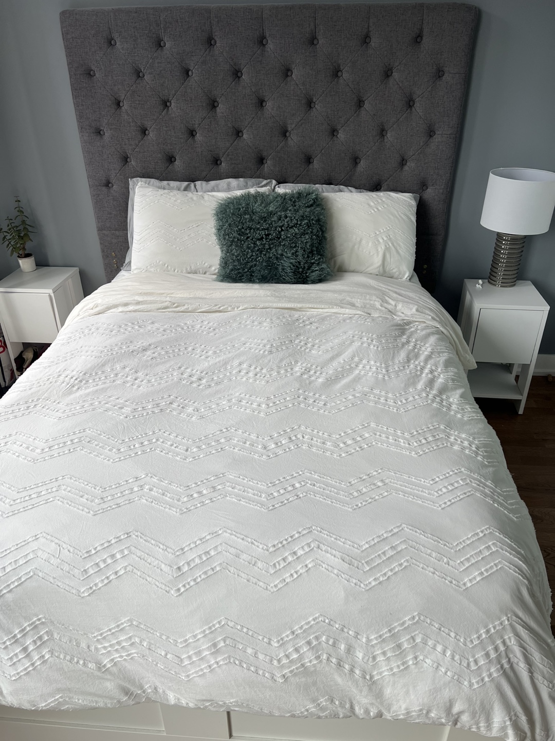 IKEA BRIMNES Full Bed Frame with Storage - White - photo 3