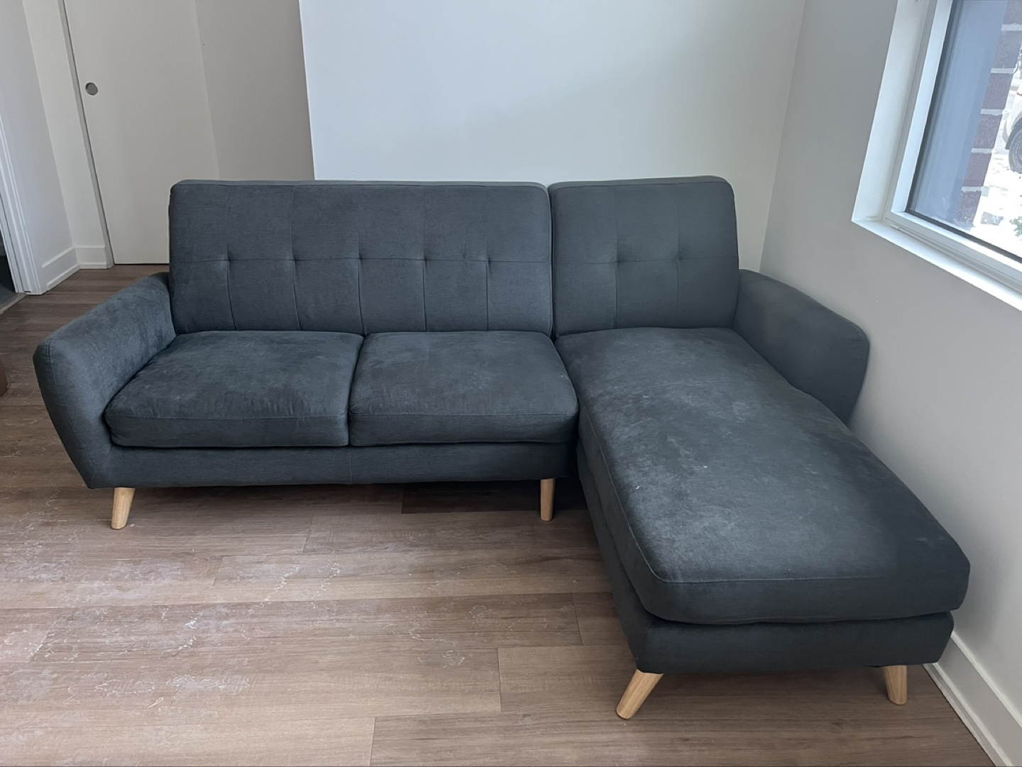 Dark Grey Sectional Sofa