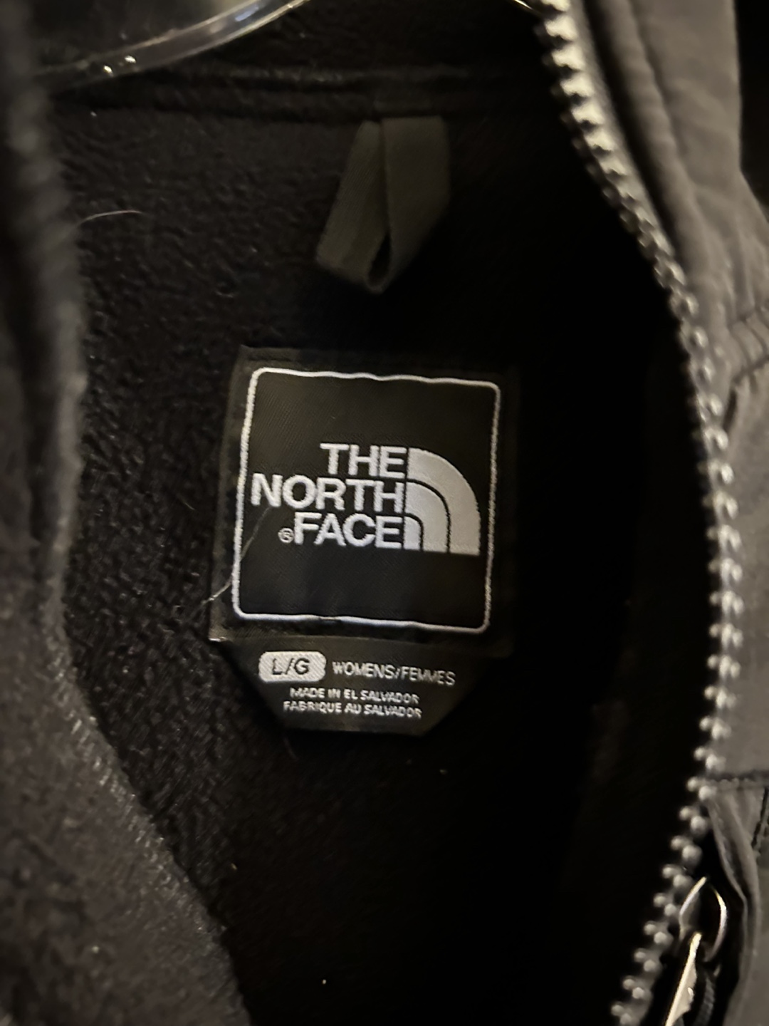 The North Face Women's Black Fleece Jacket Size L/G - photo 2