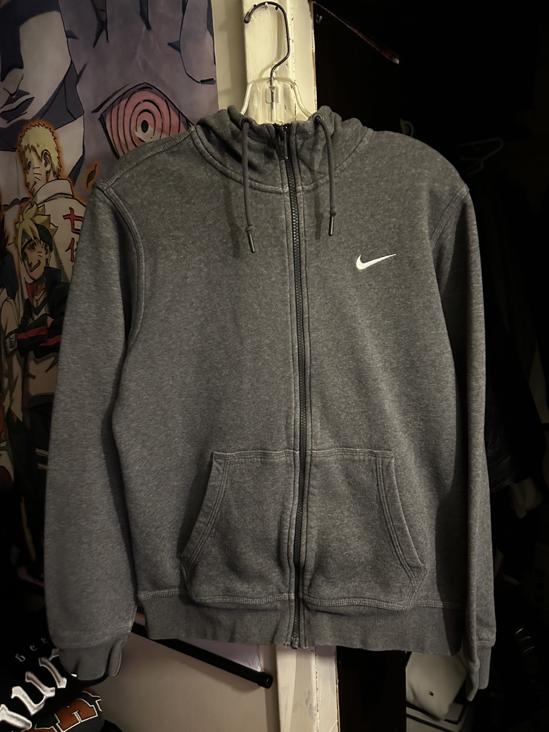 Men's Nike Zip-Up Hoodie - Size Medium