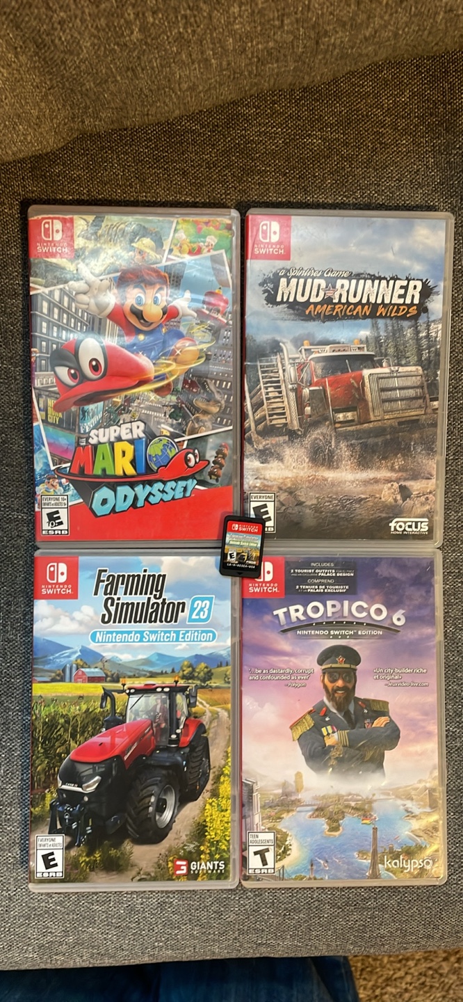 Nintendo Switch Games read description