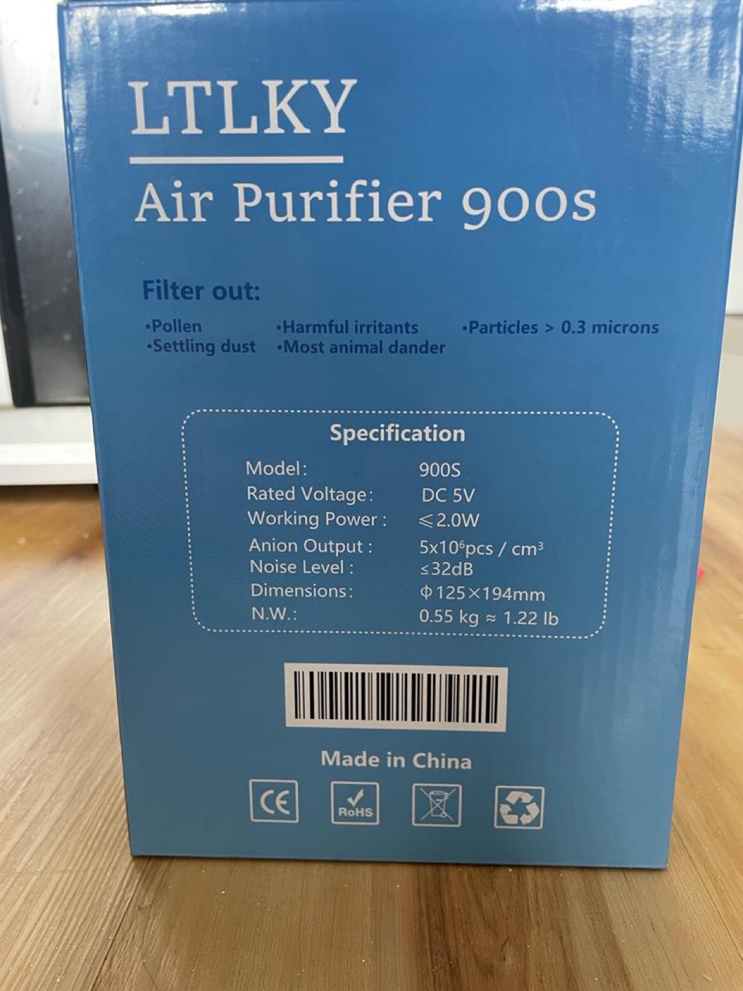 LTLKY Air Purifier 900S 🧡 - photo 5