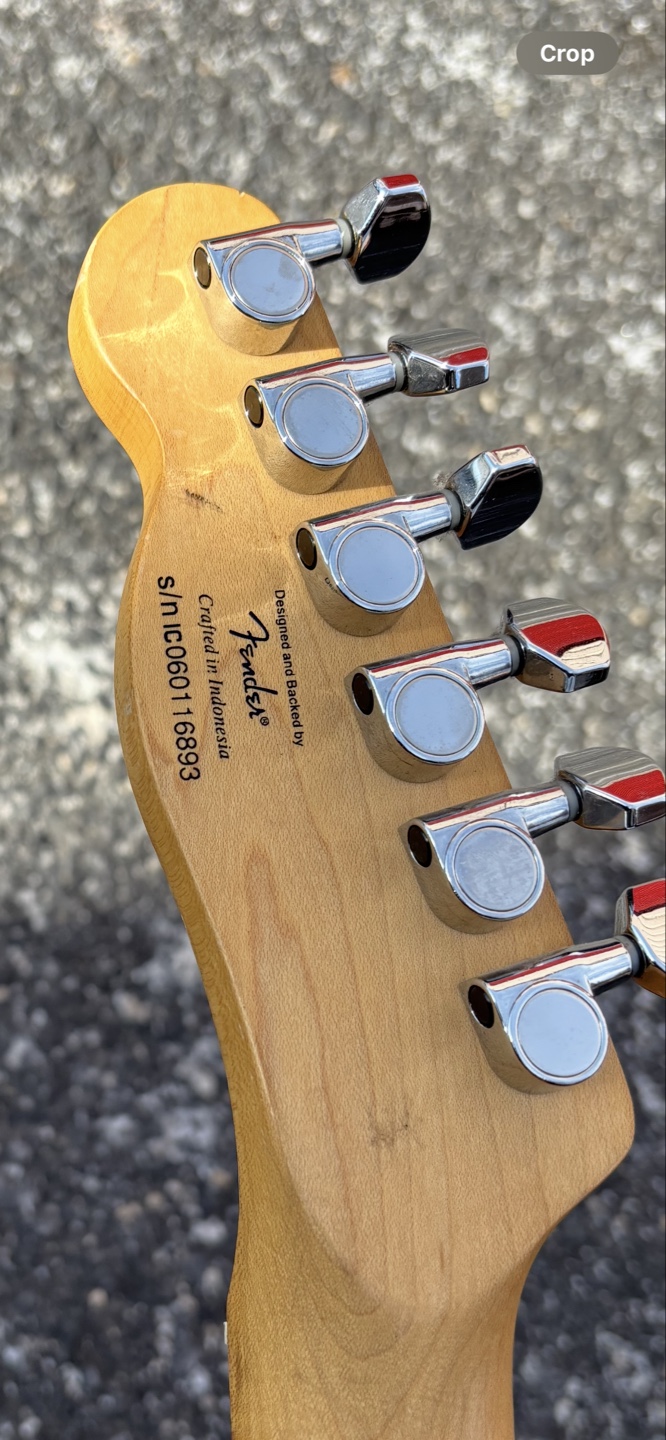 Squier by Fender Telecaster Custom Electric Guitar - photo 4