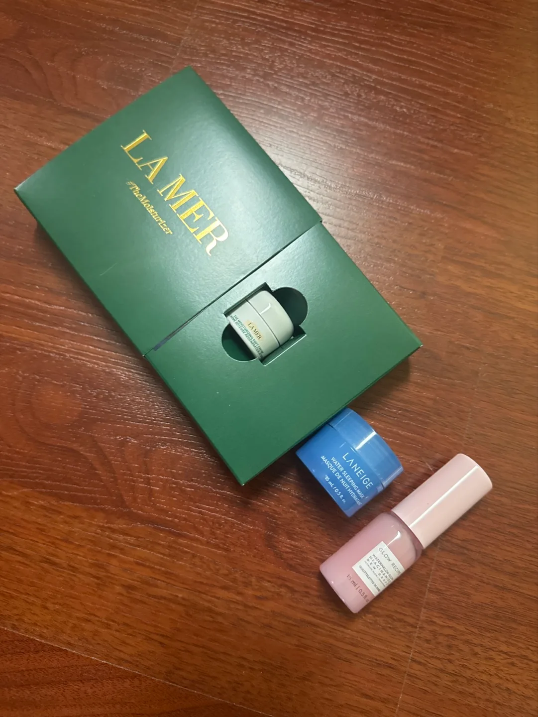LA MER, GLOW RECIEPE & LANEIGE Skincare Set - Miniatures 💚 image indicator(2)