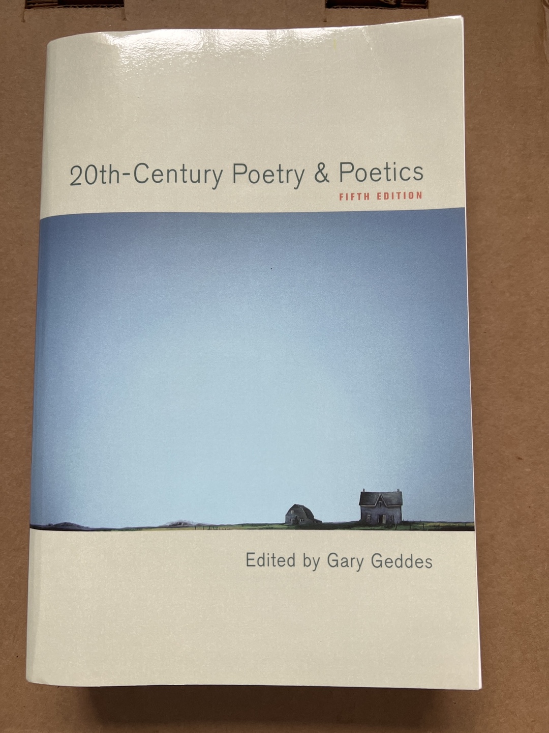 20th-Century Poetry & Poetics - Fifth Edition Textbook