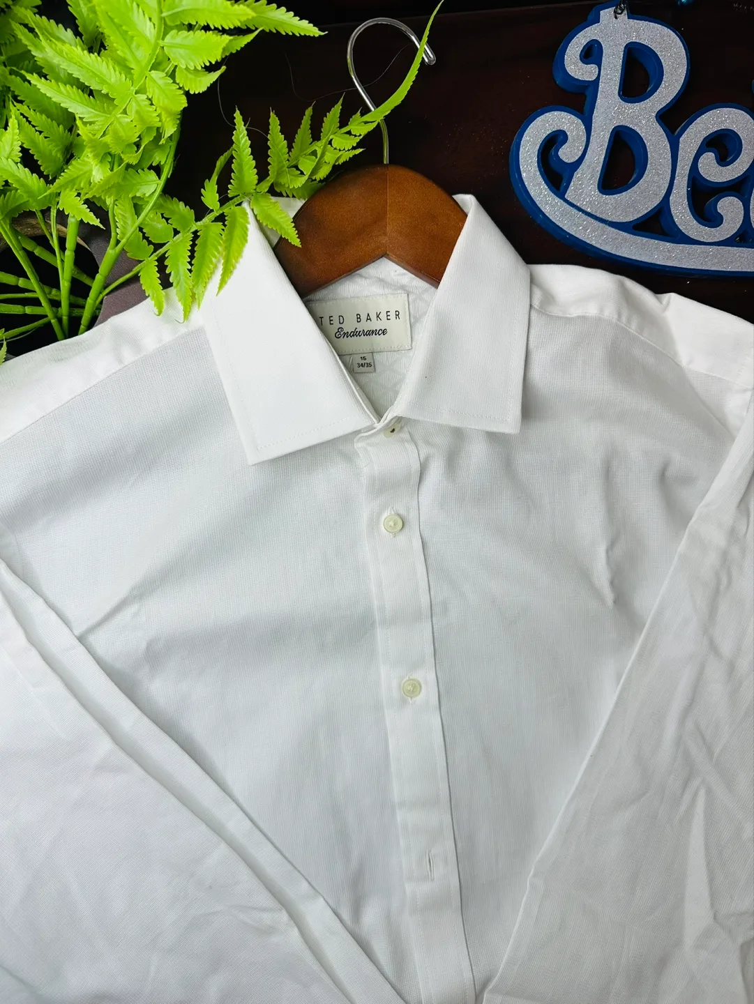 Ted Baker Men's White  Shirt - Size 15 thumbnail