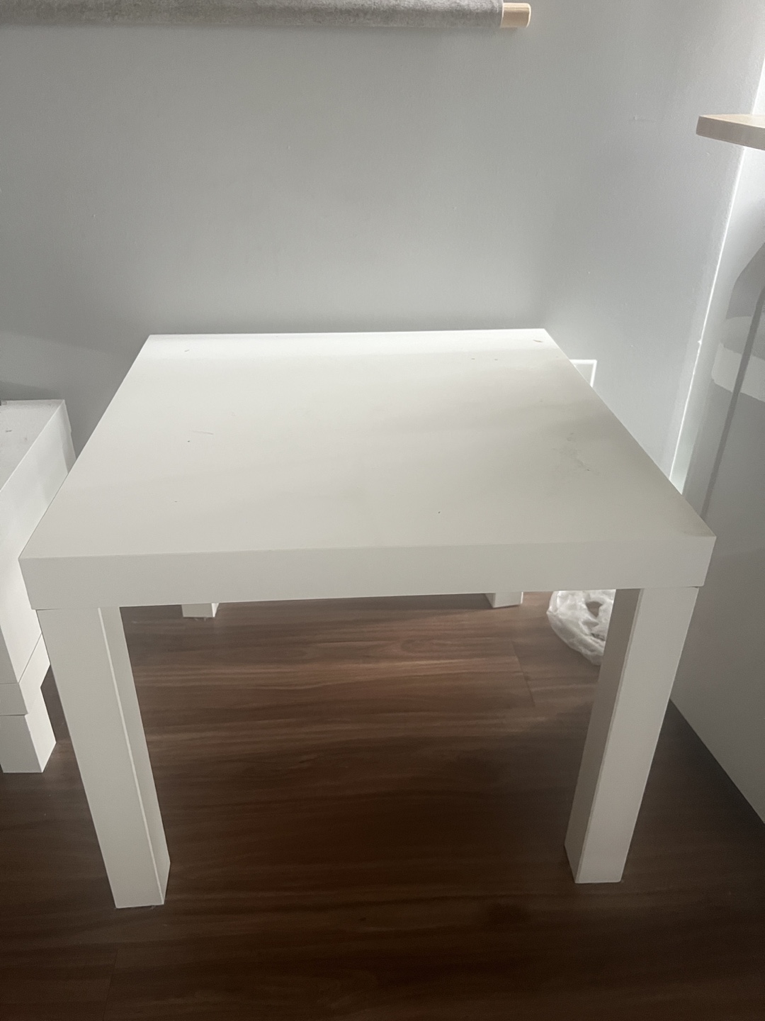 White Square Coffee Table