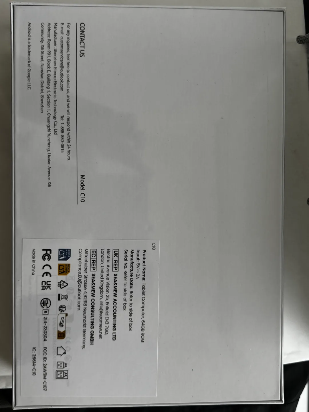 Intact New Android Tablet image indicator(2)