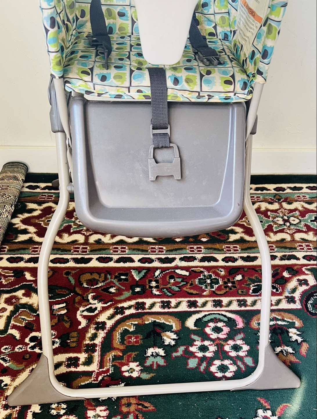 Cosco Simple Fold High Chair, Elephant Print - photo 4