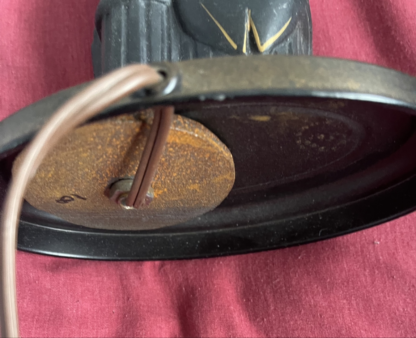 Vintage Never on Sunday Lamp - photo 3
