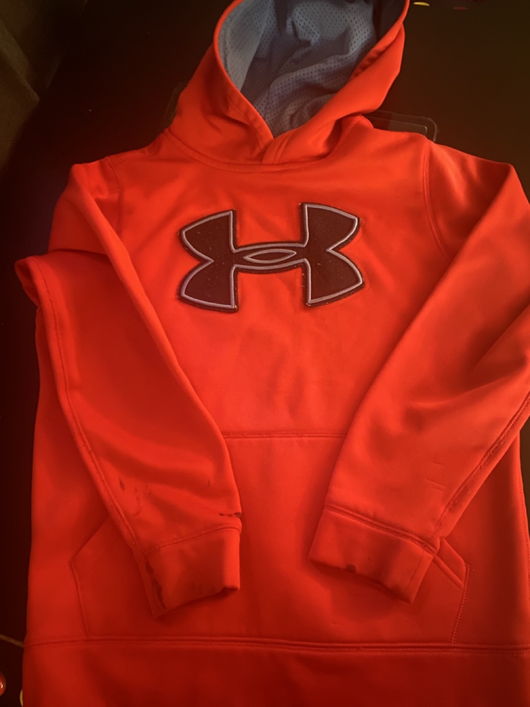 Under Armour Youth Red Hoodie