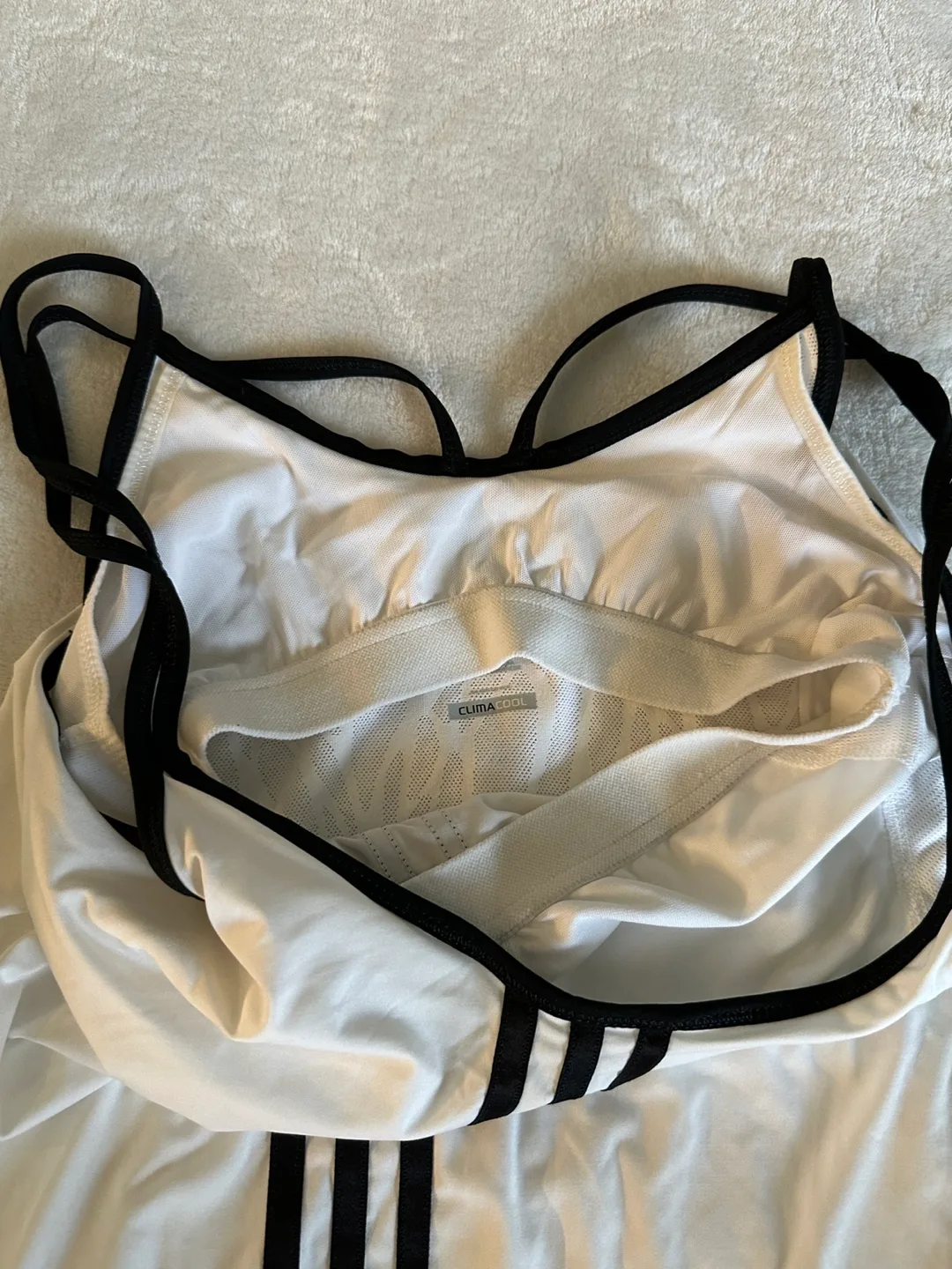 Adidas Climalite White Tank Top image indicator(3)