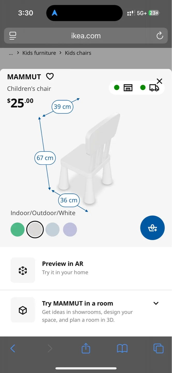 Chair and Table image indicator(7)