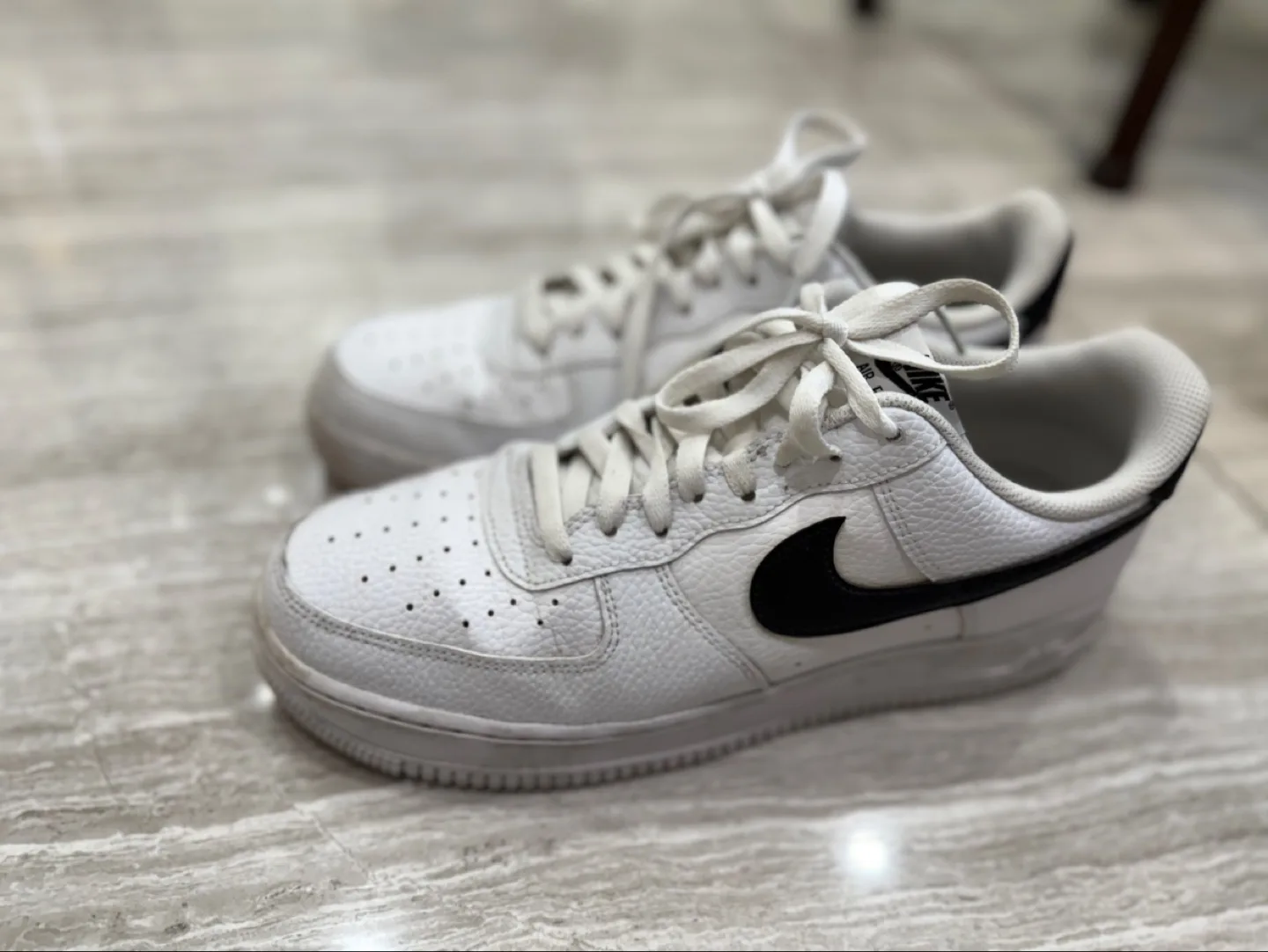 Two pairs: Nike Air Force 1 & Adidas NMD Sneakers - Bundle image indicator(2)