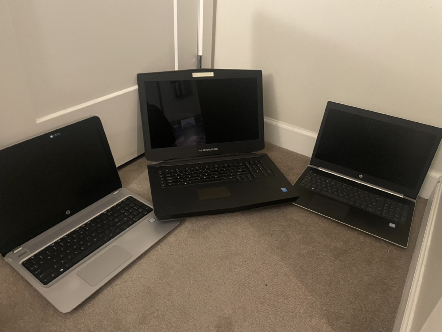 Laptops for Parts - HP & Alienware
