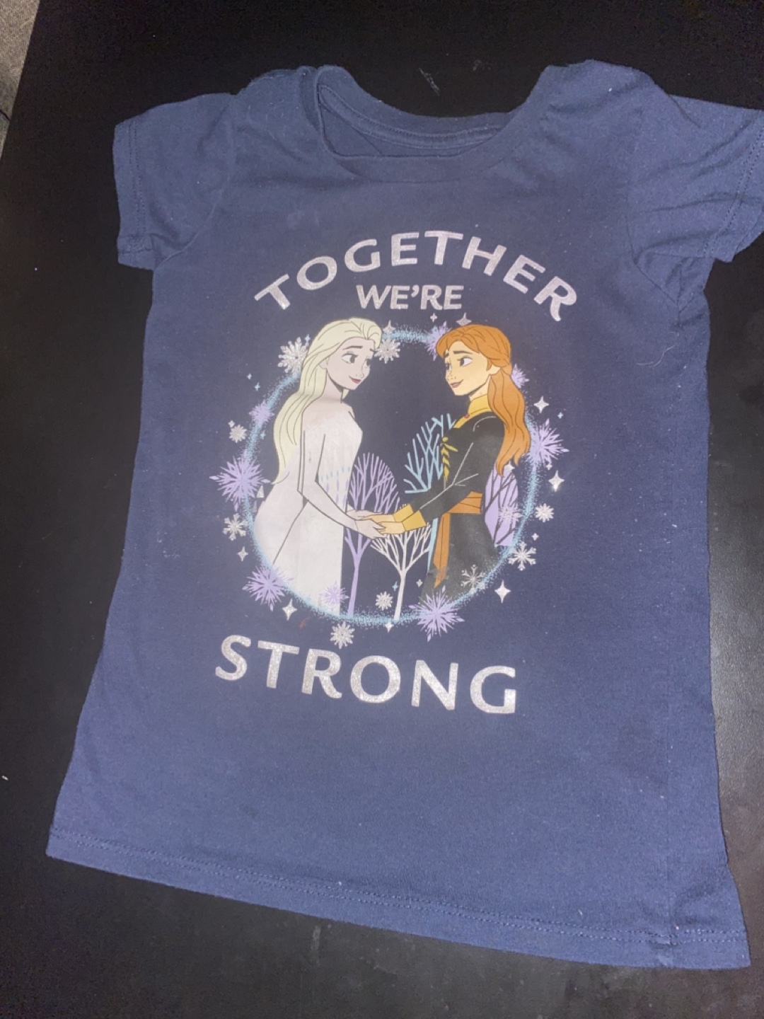 Frozen Girls T-Shirt - Together We're Strong
