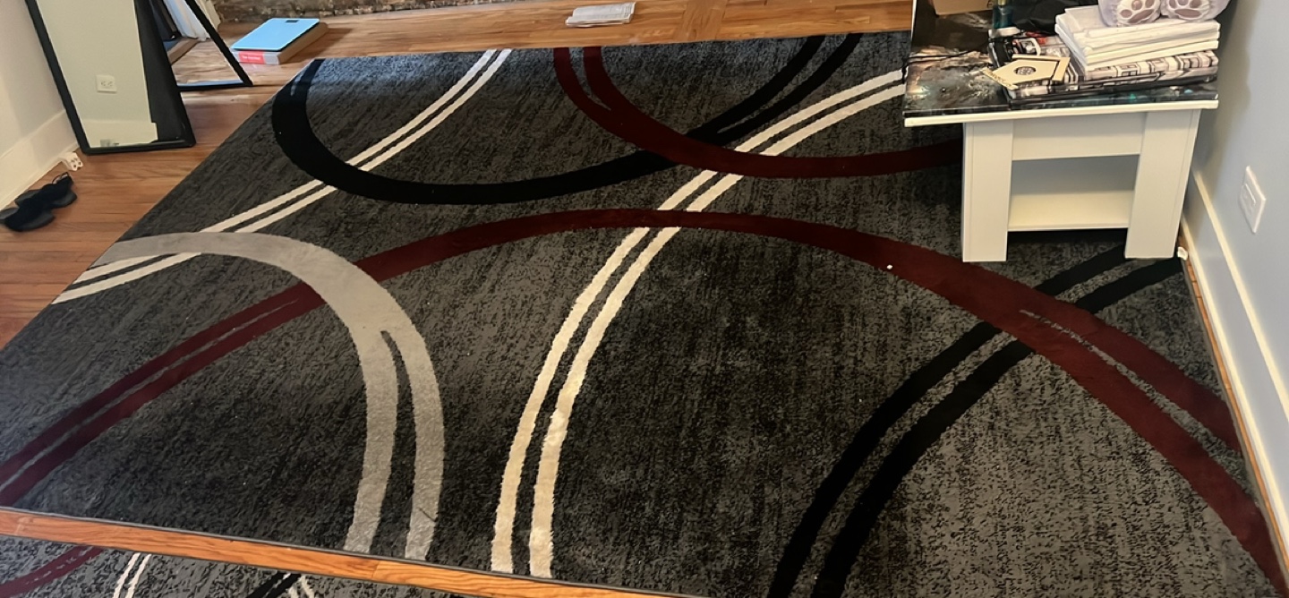 Modern Abstract Area Rug and Runner Set
