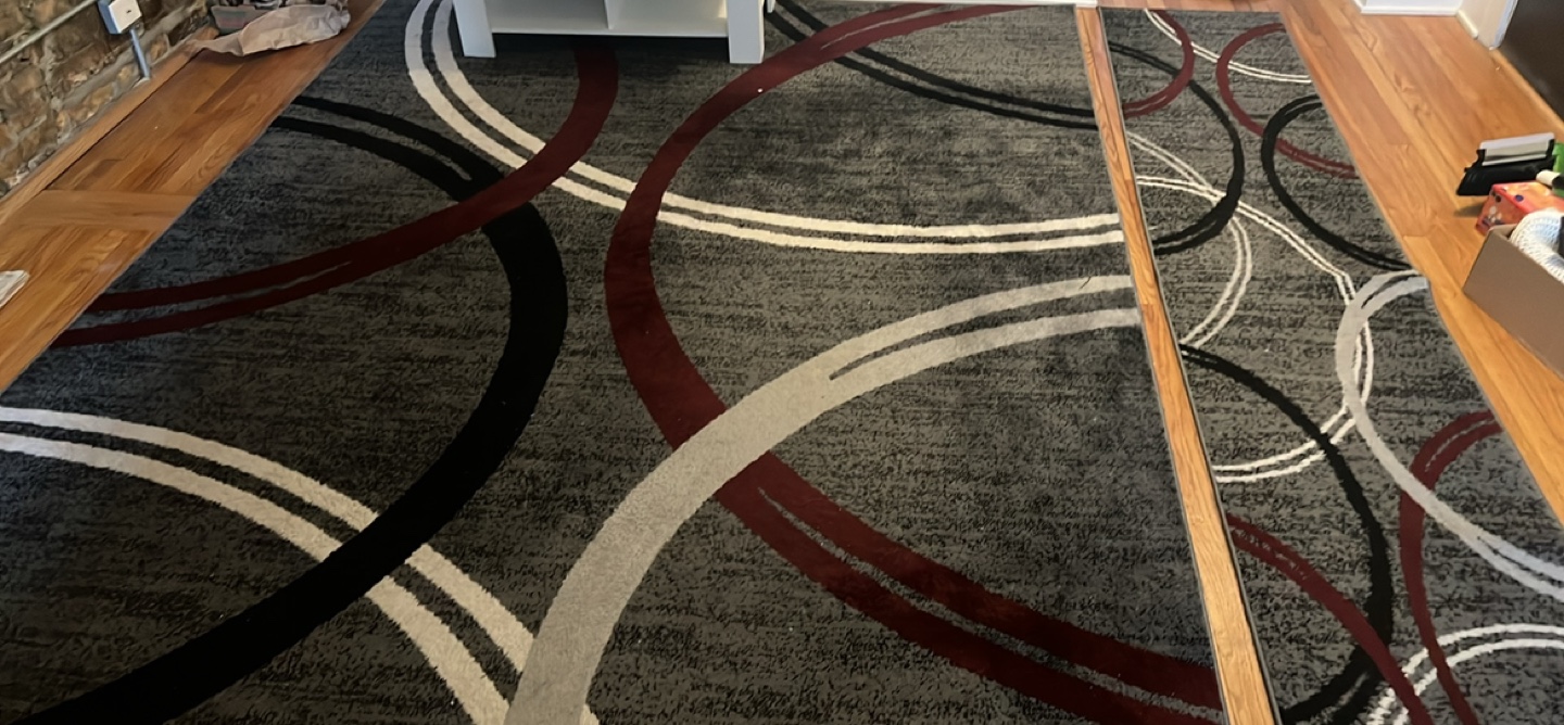 Modern Abstract Area Rug and Runner Set - photo 3