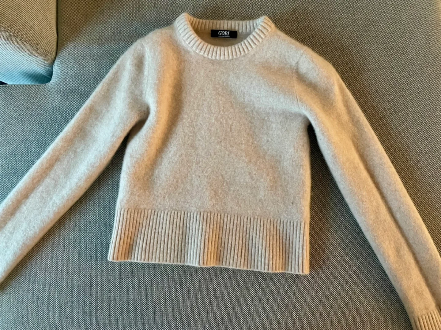 Gobi Mongolian Cashmere Crew Neck Sweater thumbnail