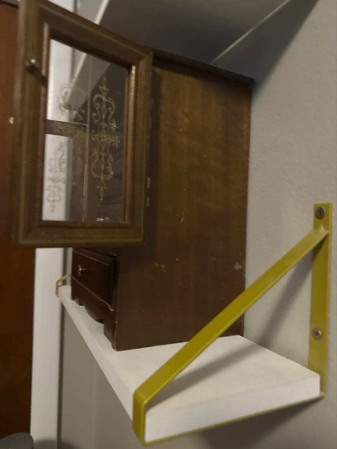 Vintage Wooden Jewellery Armoire image indicator(3)