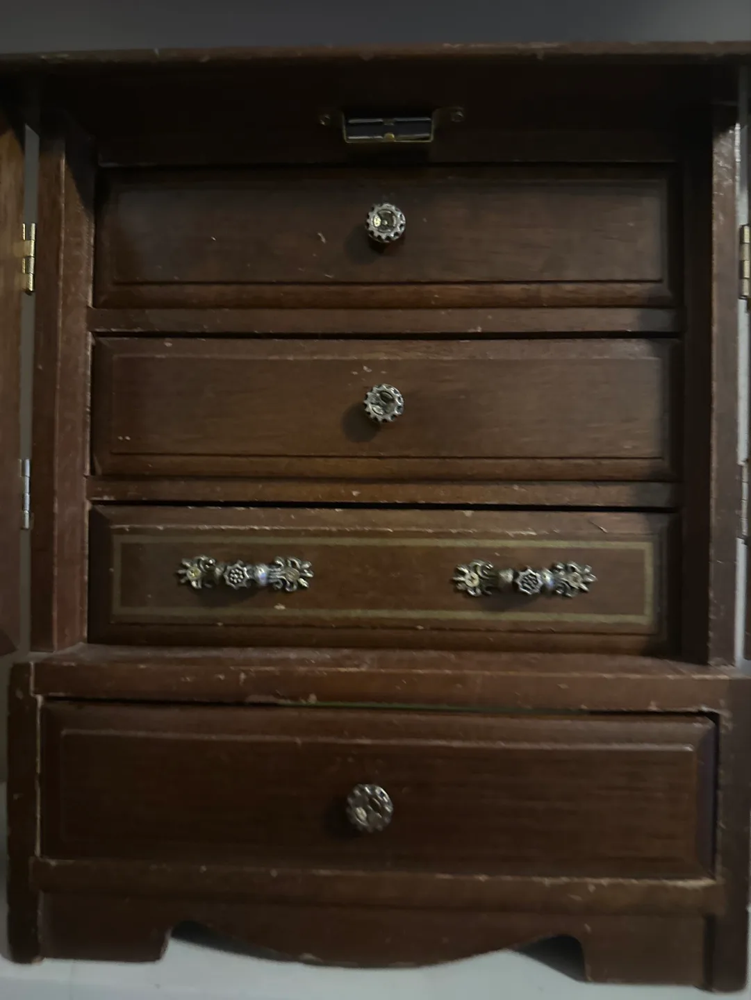 Vintage Wooden Jewellery Armoire image indicator(2)