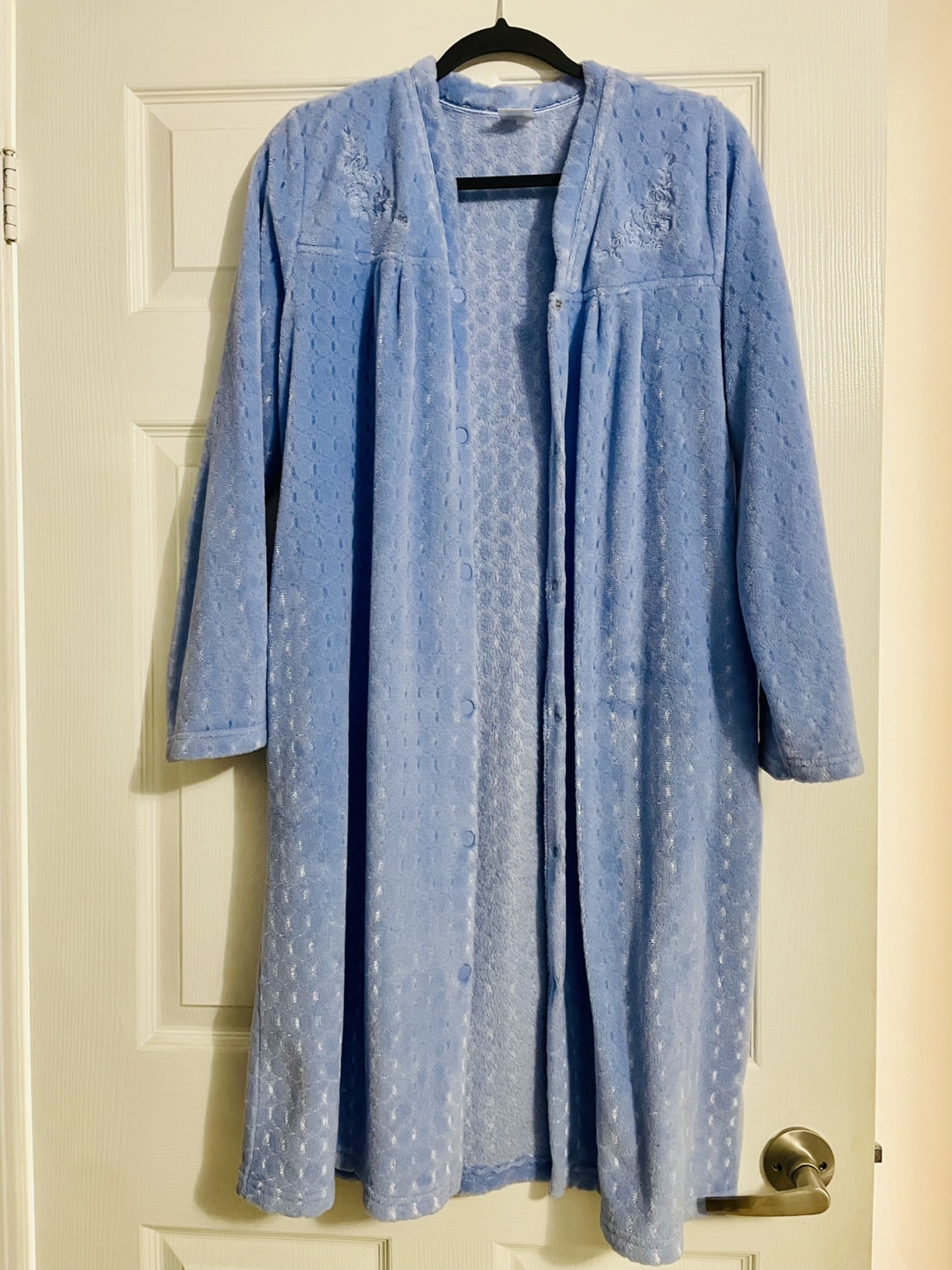 Cozy Fleece Robe - Size Medium