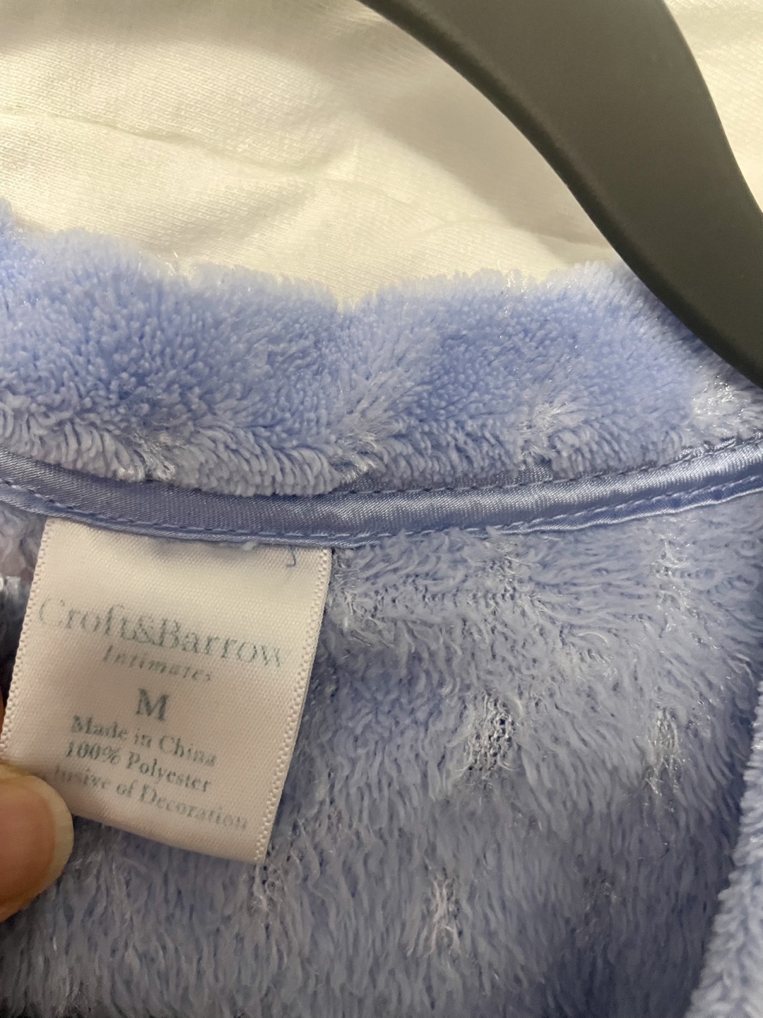 Cozy Fleece Robe - Size Medium - photo 2