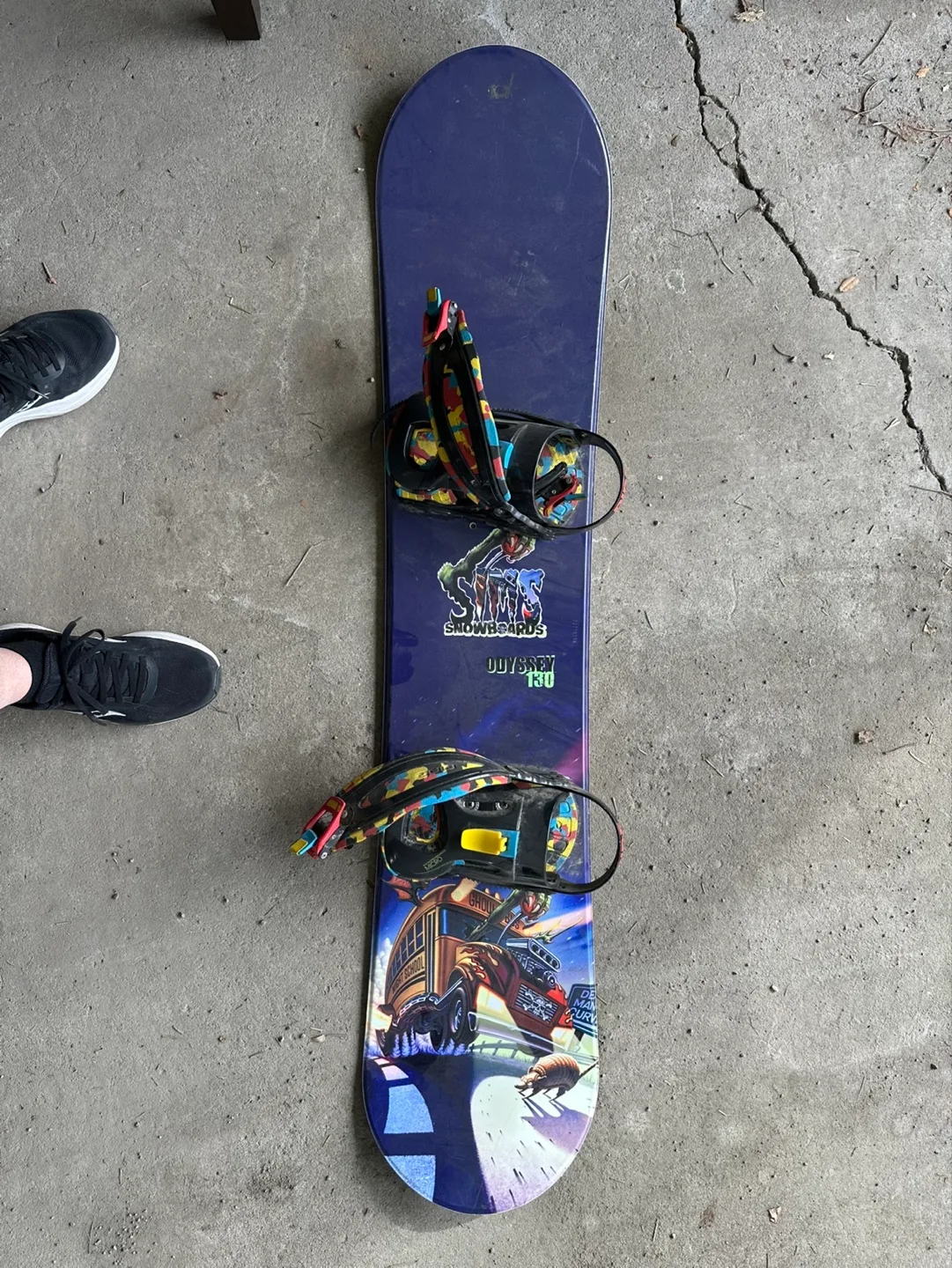 Sims Odyssey Snowboard with Bindings thumbnail