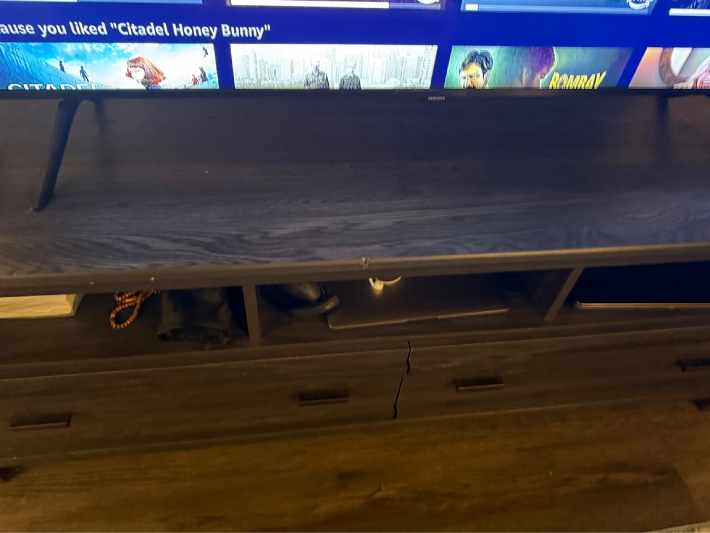 TV Stand fits up to 65-70 inch Tv - photo 3
