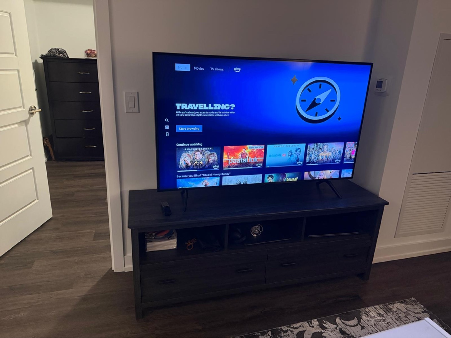 TV Stand fits up to 65-70 inch Tv