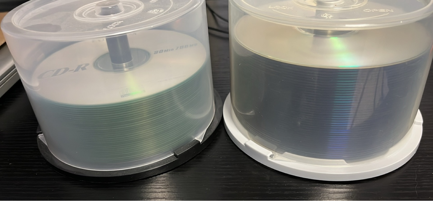 Bulk CD-R Spindle
