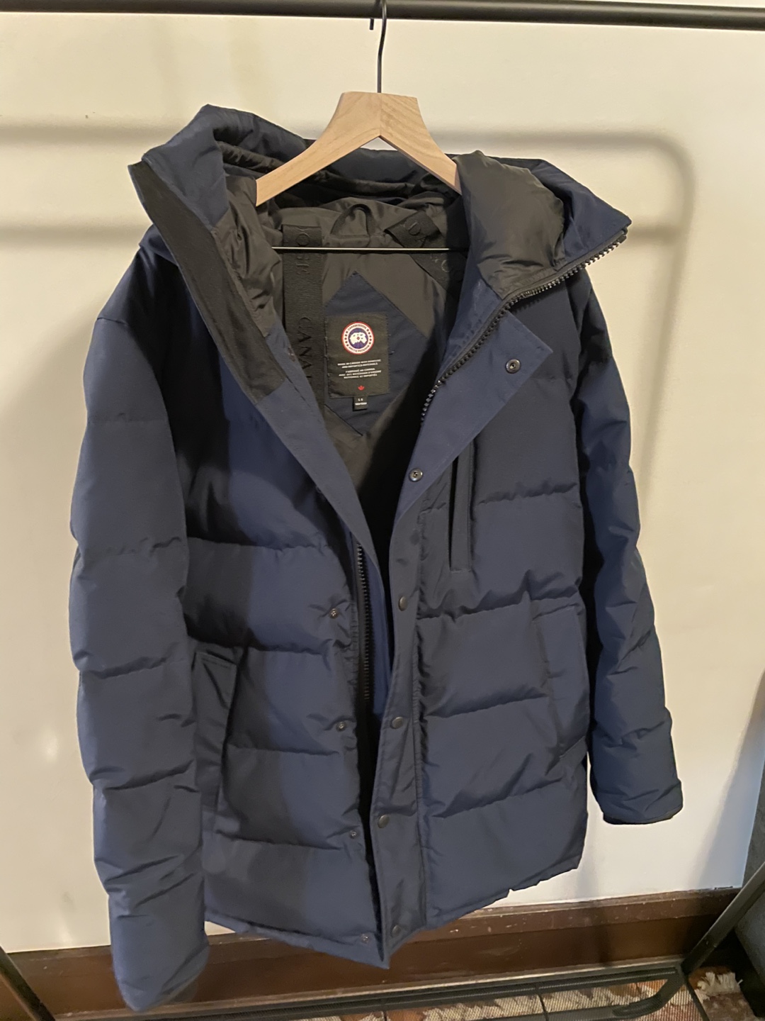 Canada Goose Carson Parka - Size L - Atlantic Navy