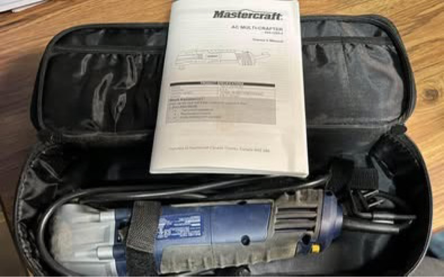 Mastercraft 4-in-1 Multi-Cutter with Case & Manual