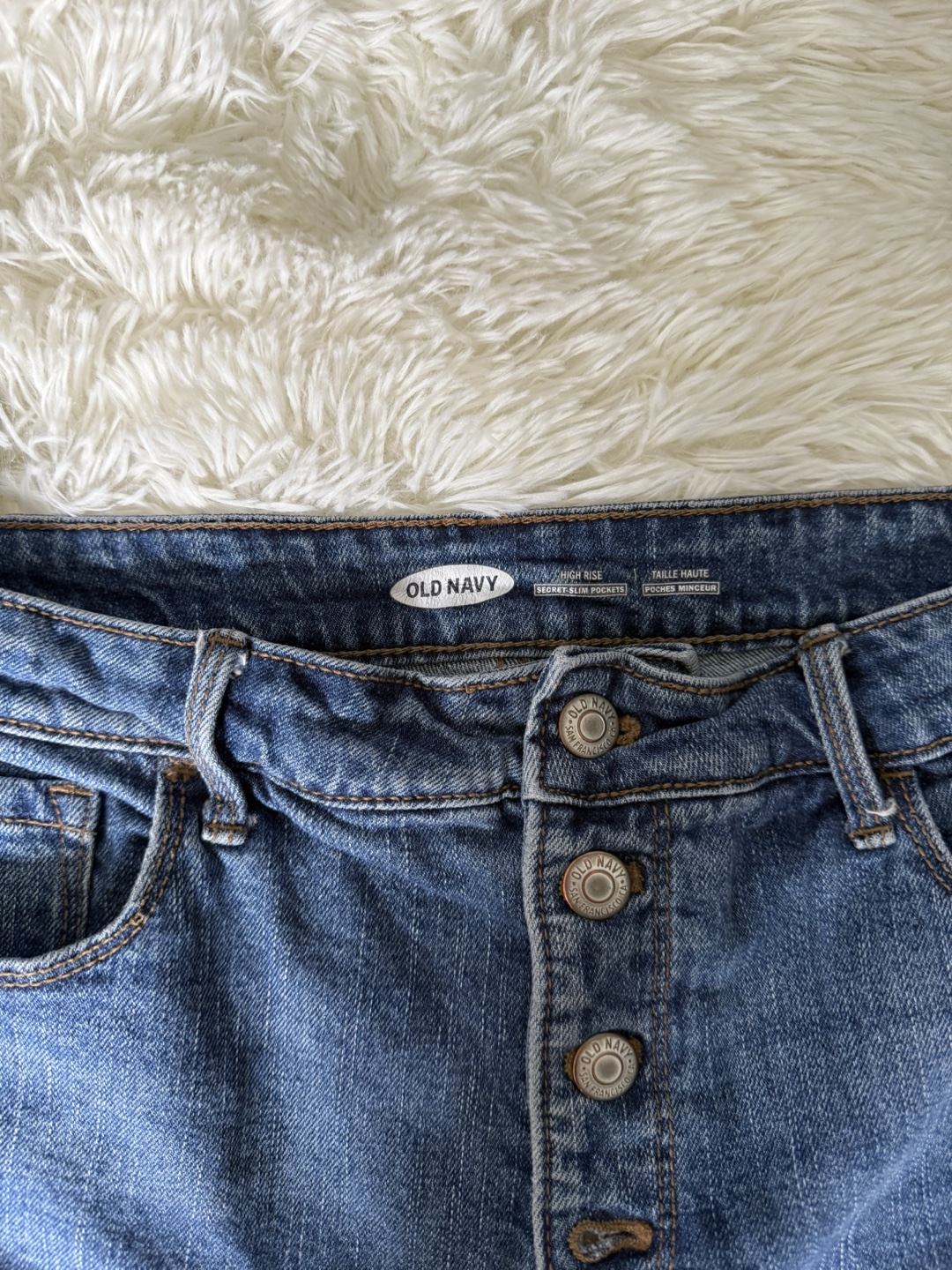 Old Navy High-Waisted Denim Shorts - Size 12 - photo 3