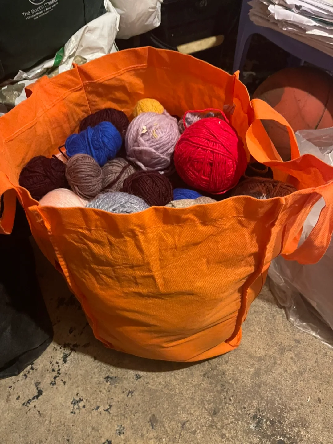 Large Yarn Lot - Various Colours image indicator(4)