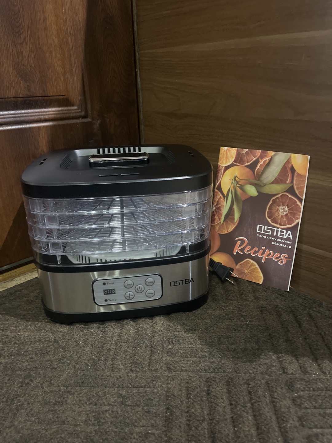 OSTBA 240W Fruits and Vegetables Dehydrator - GGJ-261B