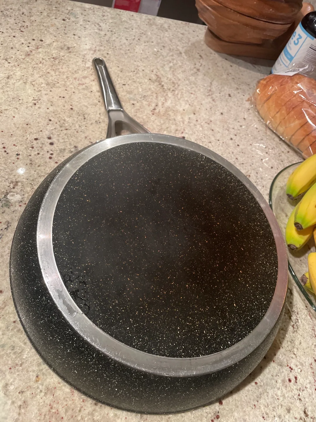 The rock 12” frying pan image indicator(2)