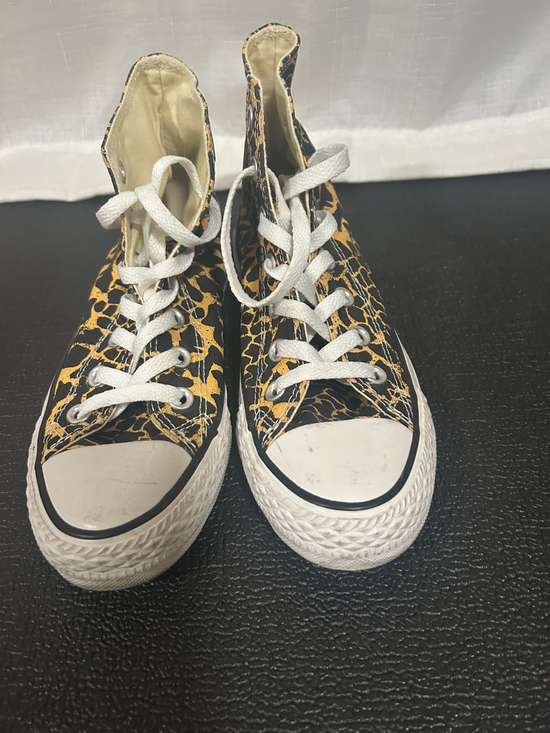 Converse All Star High Top Sneakers,Giraffe Print - photo 2