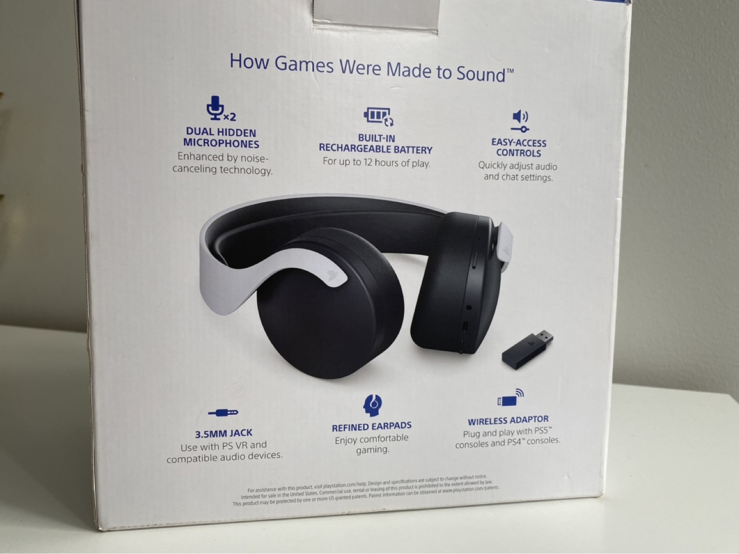 PlayStation Pulse 3D Wireless Headset - New - photo 2