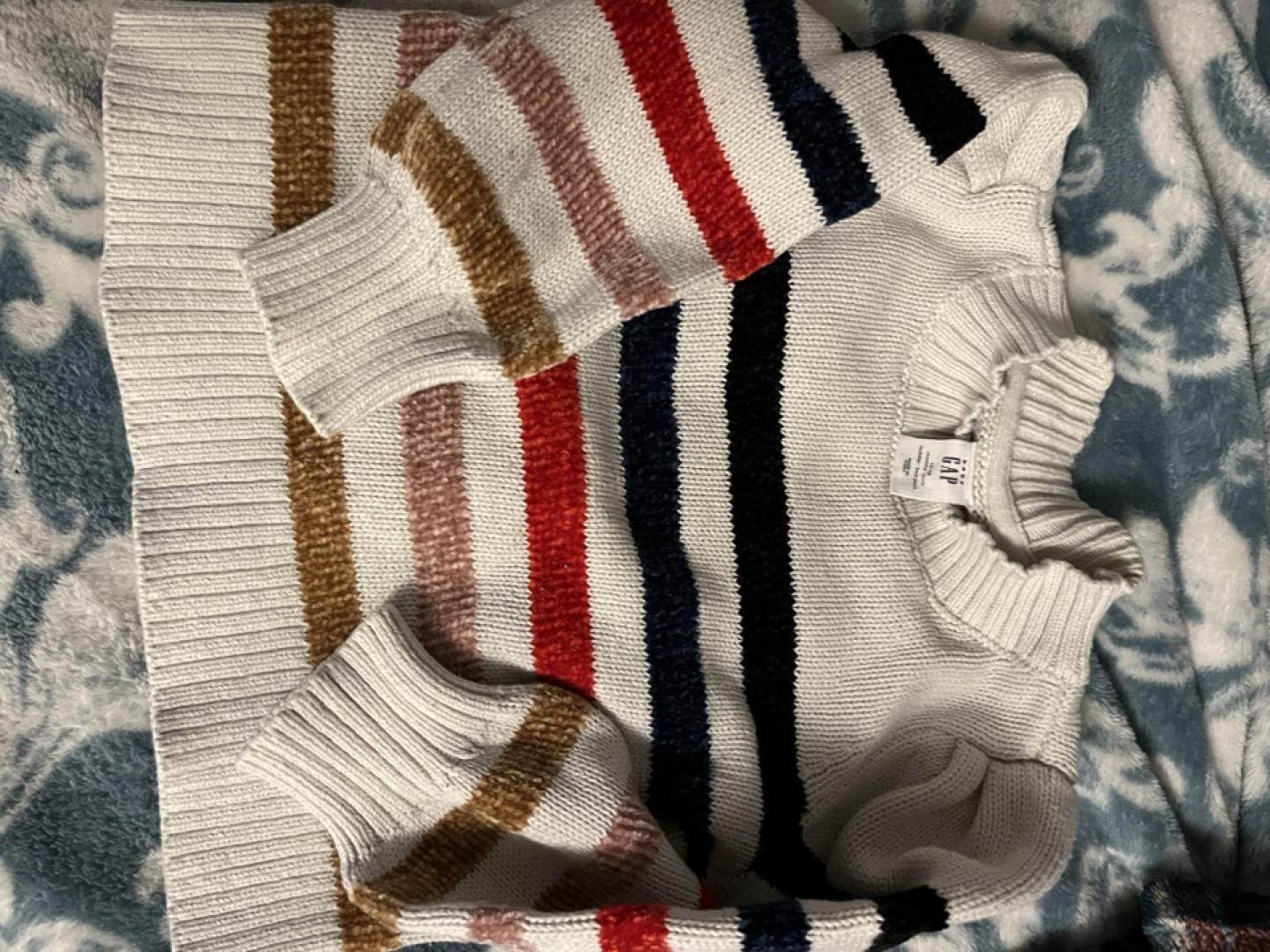 Gap Kids Striped Knit Sweater