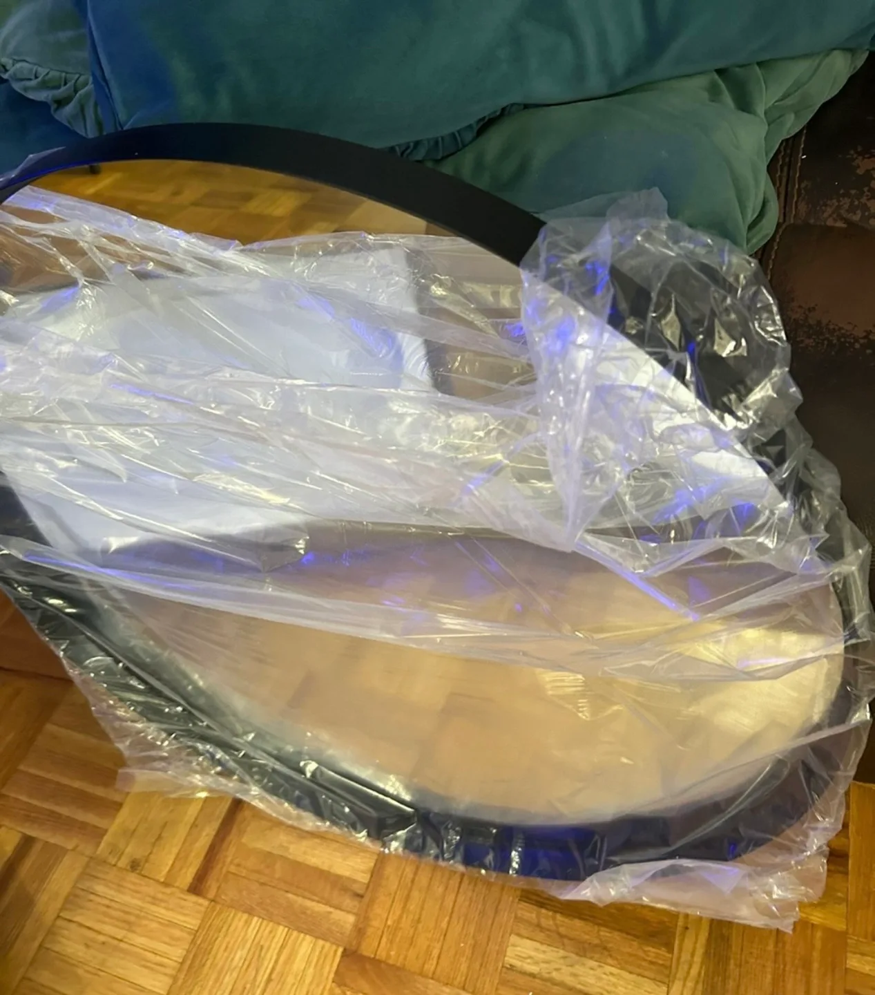 Brand New Black 24 Inch Round Mirror image indicator(2)