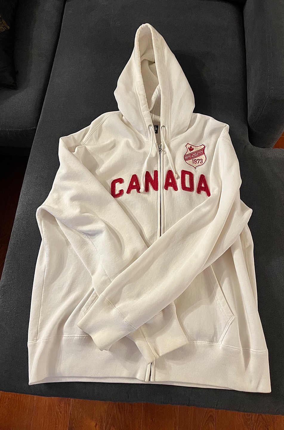 Roots CANADA full zip up hoodie jacket - photo 2